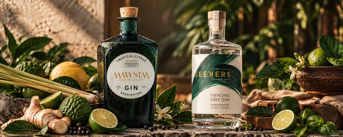 Gin cambodgien : quand les saveurs du Mékong rencontrent la distillation
