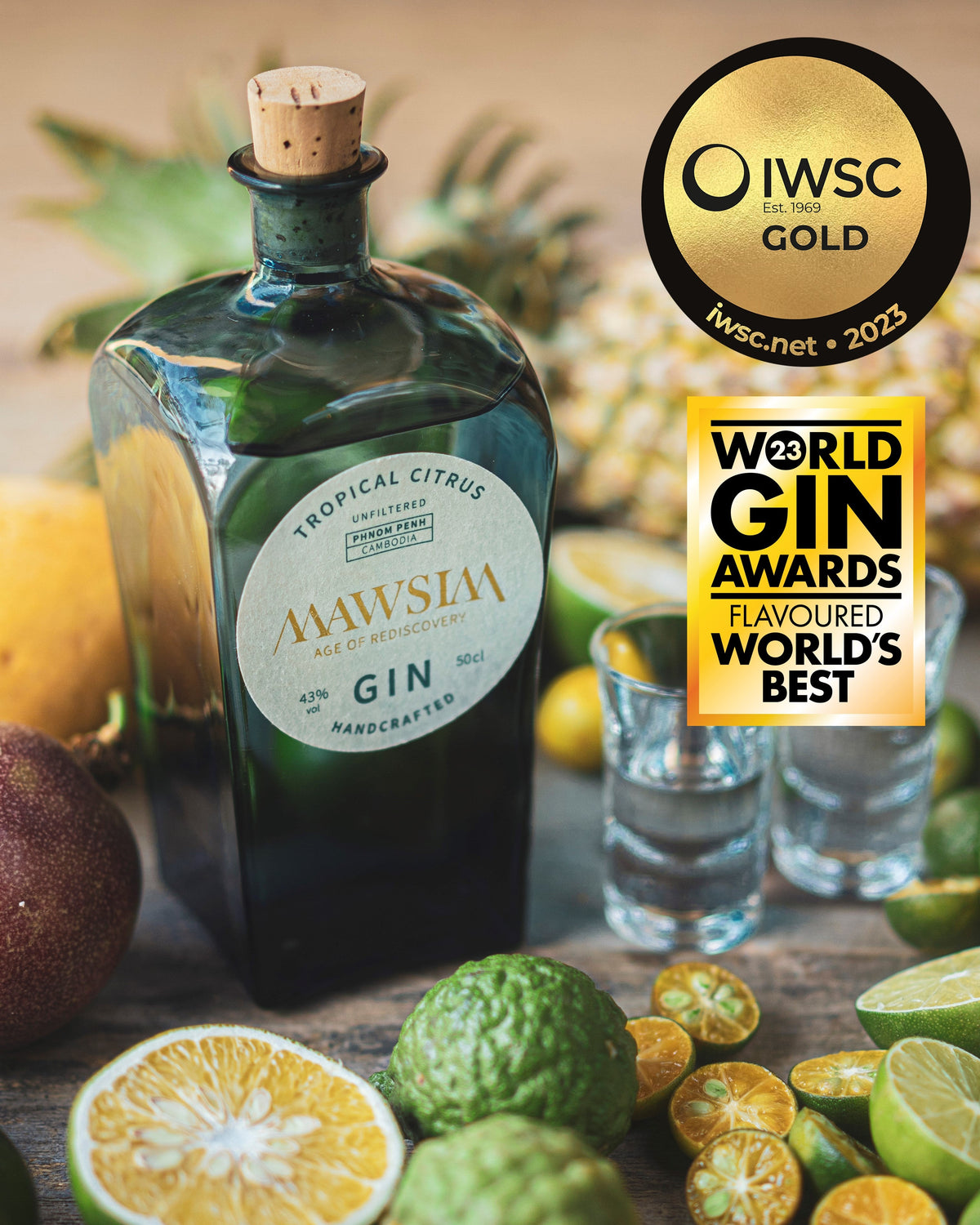 Gin MAWSIM Tropical Citrus